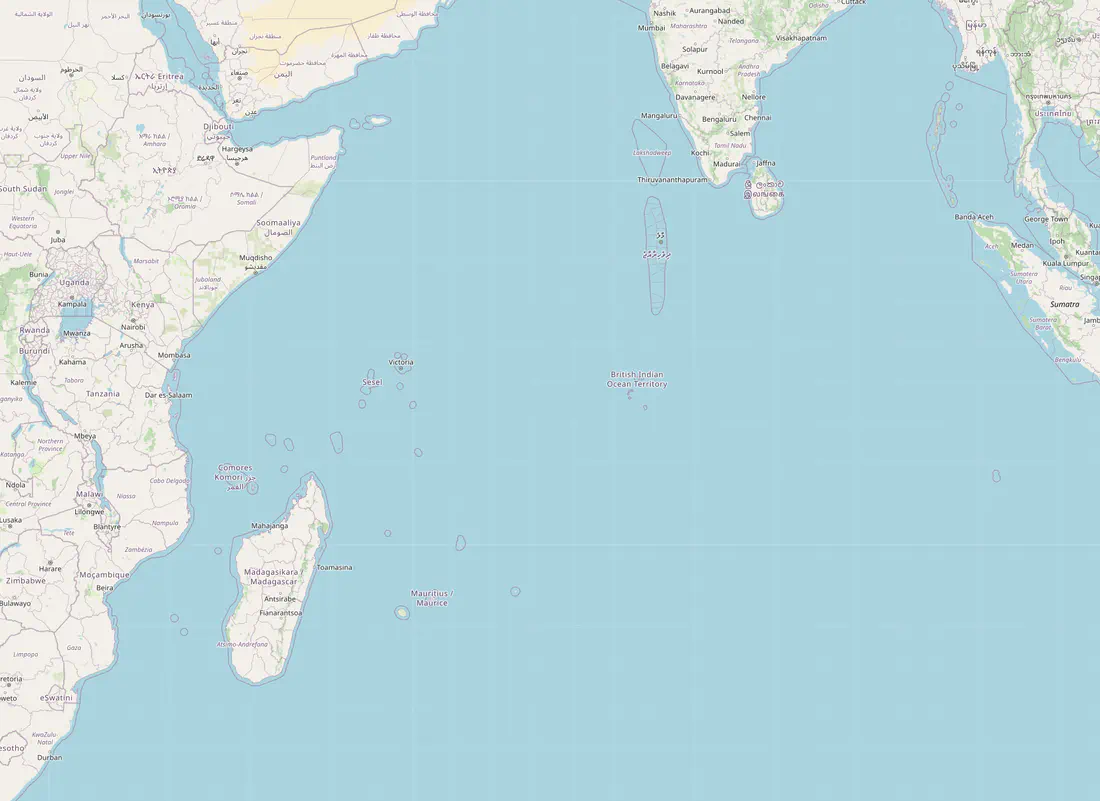 A world map highlighting the Chagos Archipelago in the Indian Ocean.